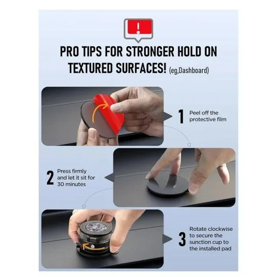 Upgraded Vacuum Magnetic Car Phone Holder for MagSafe🥕 image indicator(2)