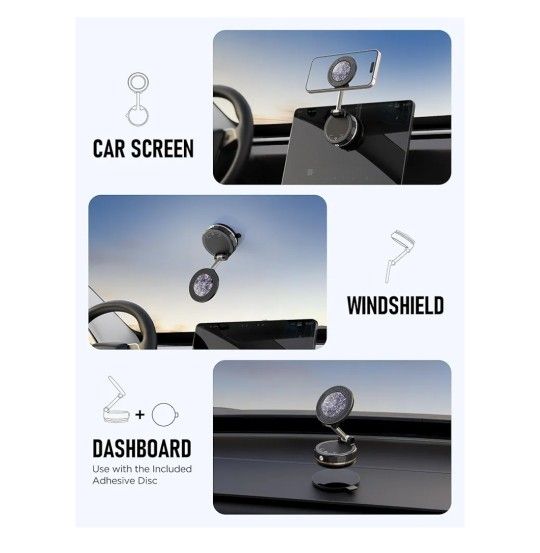 Upgraded Vacuum Magnetic Car Phone Holder for MagSafe🥕 - photo 3