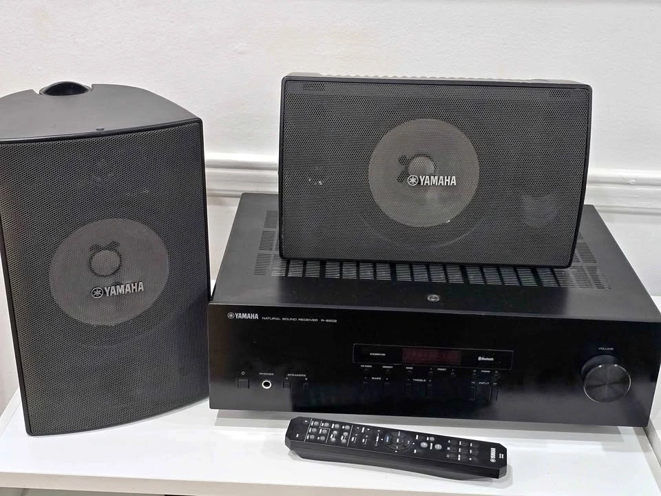 Yamaha R-S202 Receiver and NS-AW294 Speakers