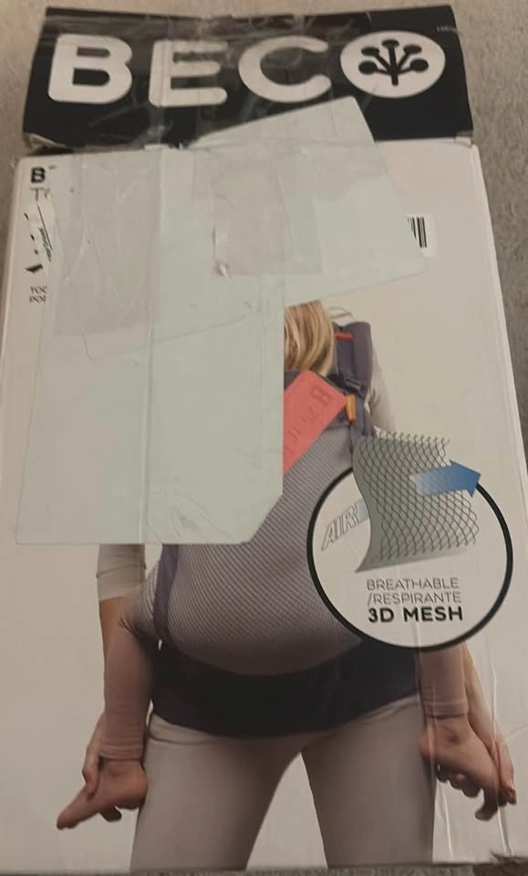 NEW/Beco Toddler Carrier 18+, 3D Mesh, Cool Dark Grey - photo 2