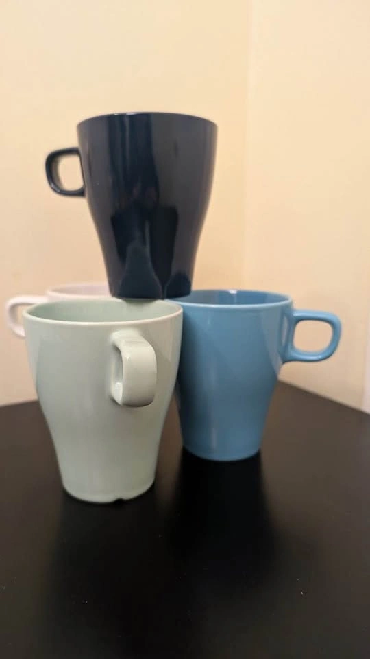 Set of 20 Ceramic Mugs – 4 Colours - photo 2