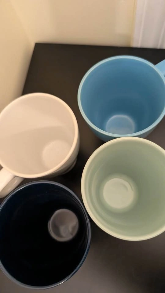 Set of 20 Ceramic Mugs – 4 Colours - photo 3