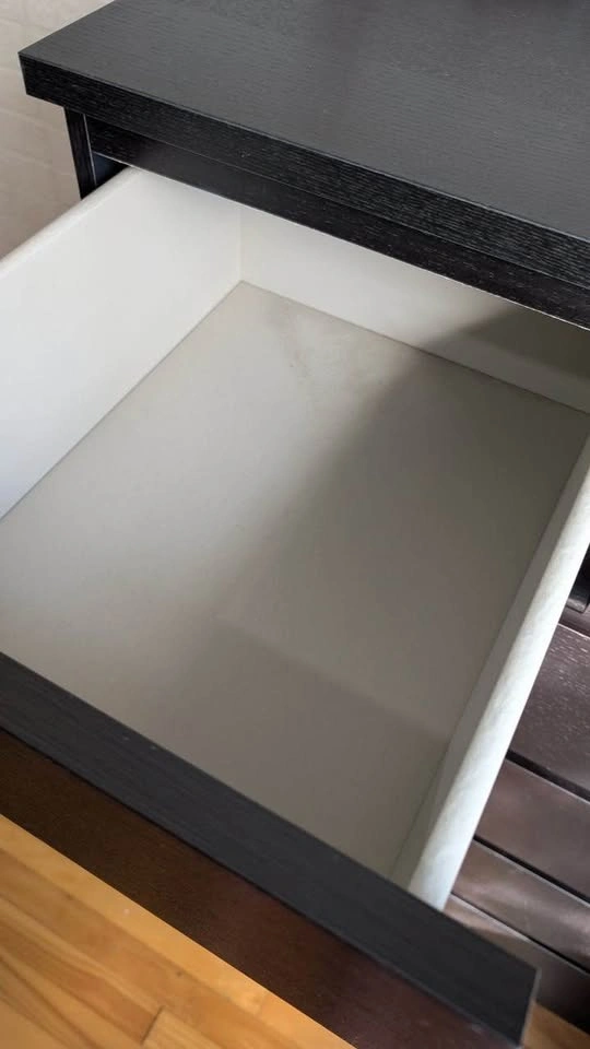 IKEA MALM 6-Drawer Dresser – Black-Brown | Spacious & Sturdy - photo 5