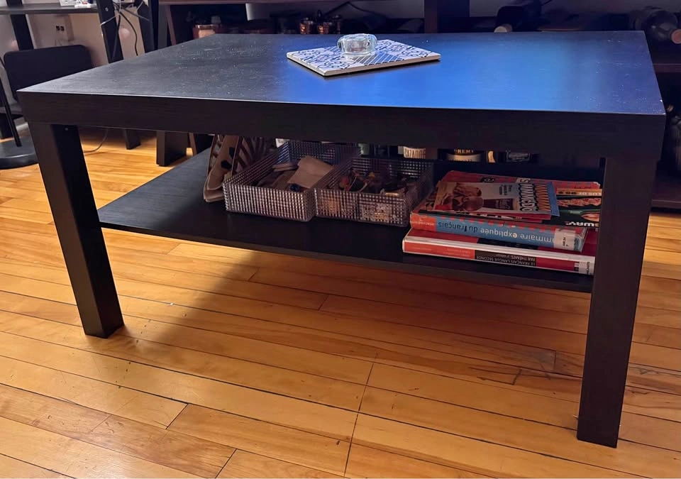 IKEA LACK Coffee Table – Black-Brown