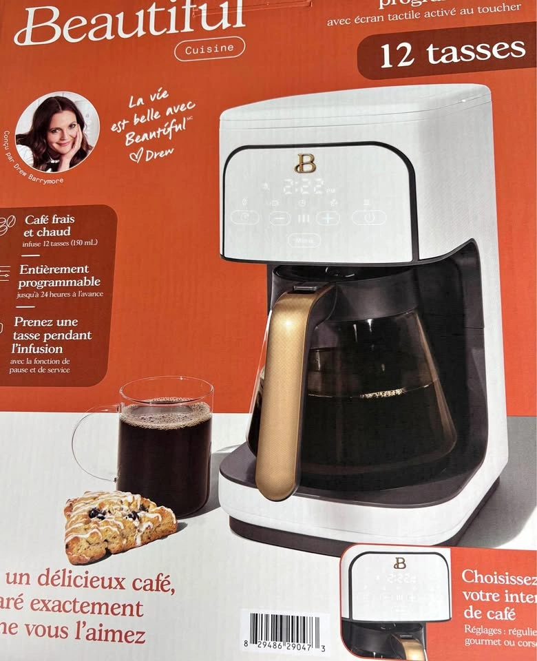 Beautiful 12-Cup Programmable Coffee Maker