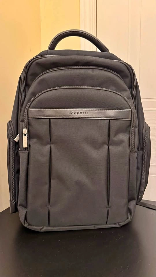Brand New Bugatti Gregory Backpack – Vegan Leather – 17” Laptop