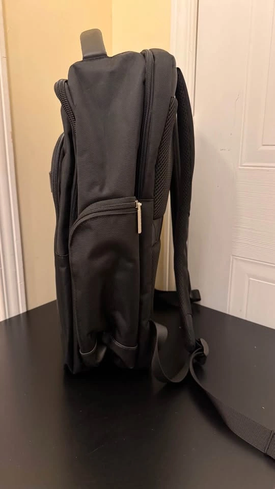 Brand New Bugatti Gregory Backpack – Vegan Leather – 17” Laptop - photo 2