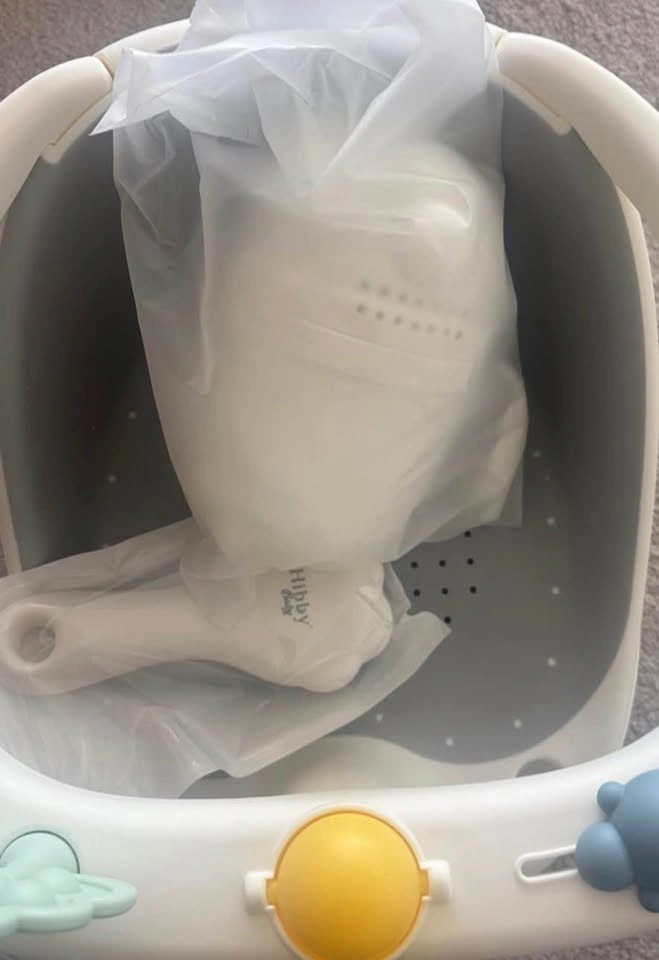 Hibby Baby Bath Seat Set with Hair Brush and Rinse Cup - photo 3