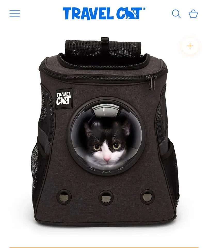 Travel Cat - “The Fat Cat Backpack” image indicator(8)