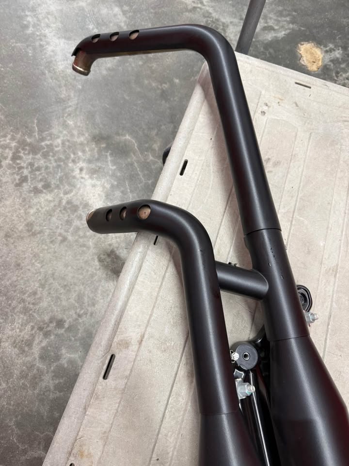 Stock Exhaust- BLACK - HD Street Bob 114 (2 Sets!!) - photo 2