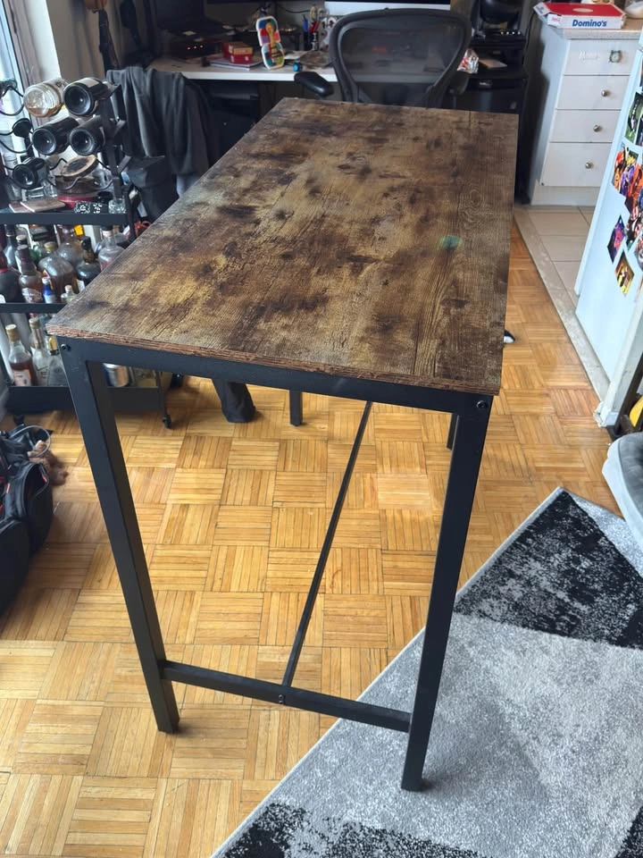 Bar height table - barely used - photo 4