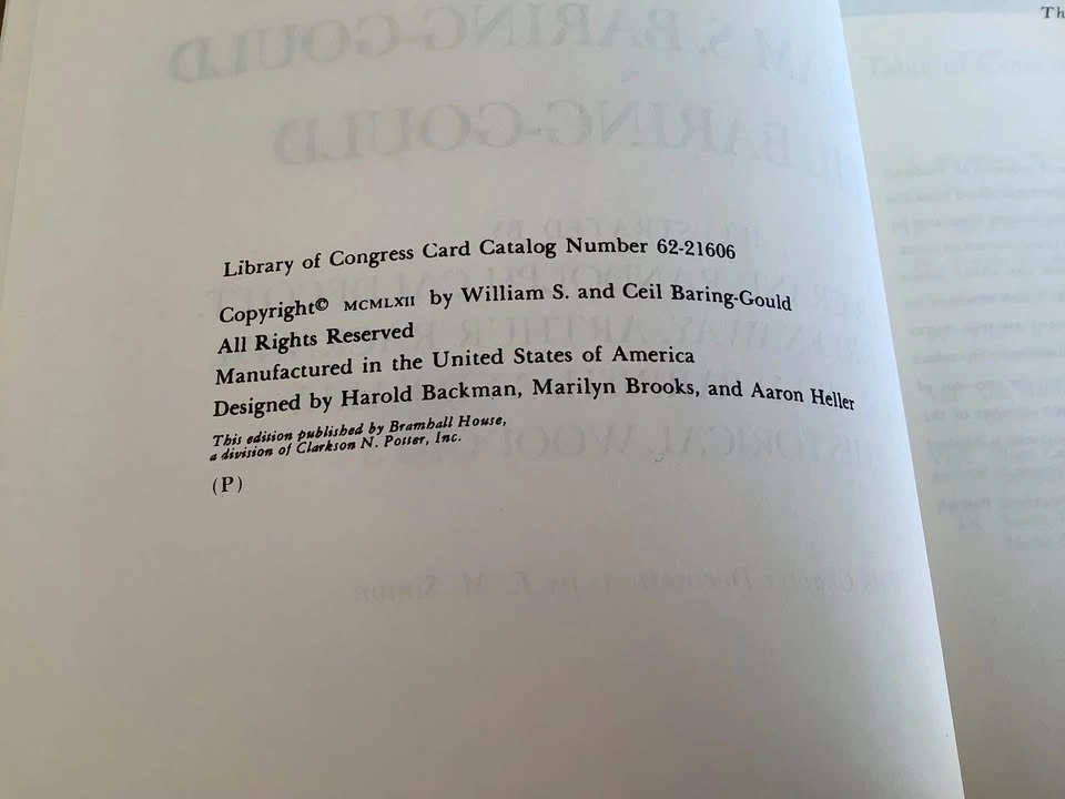 Vintage Book: The Annotated Mother Goose (Hardcover) - photo 3