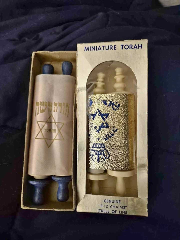 2 Miniature Torahs (Skokie)