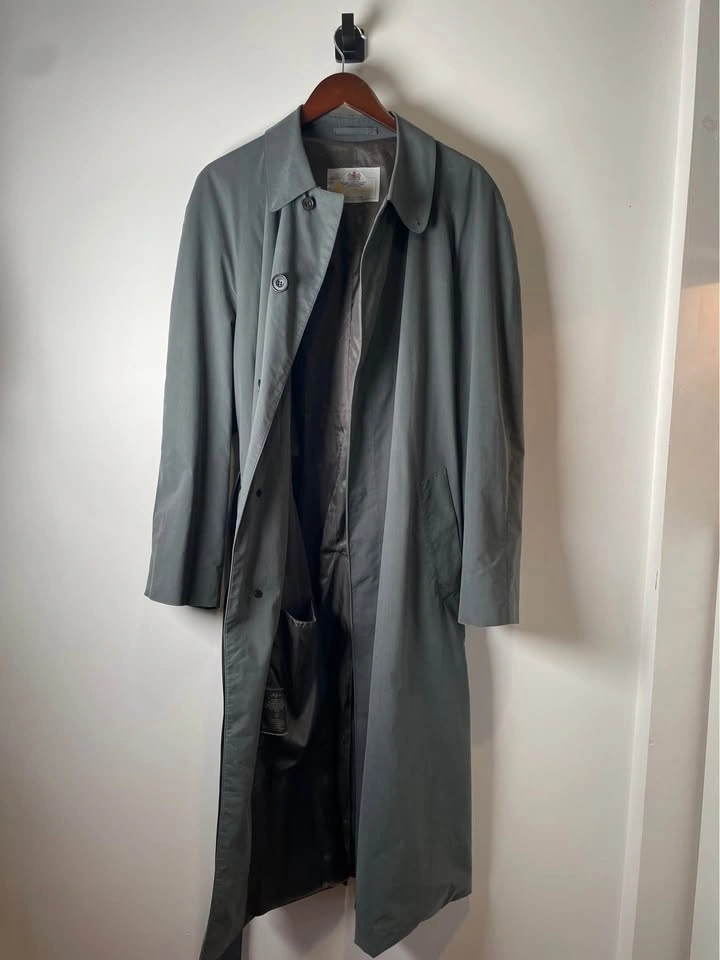 Vintage Aquascutum Aqua 5 Belted Trench Coat / Raincoat - photo 5