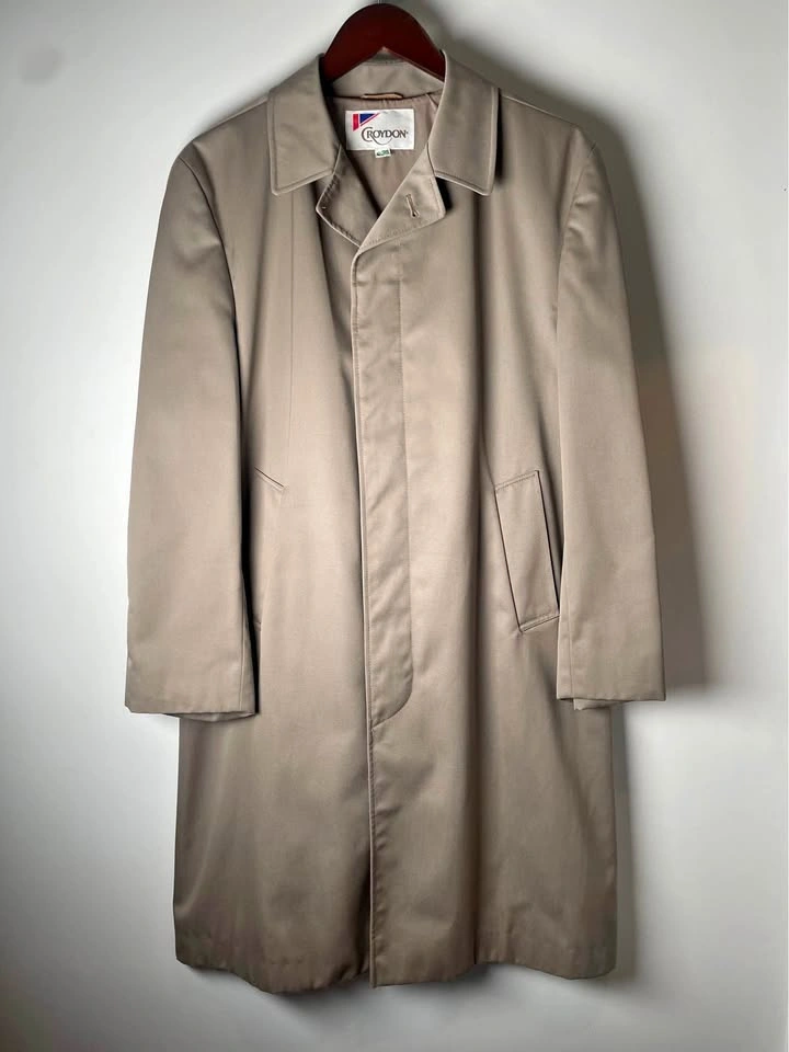 Vintage Croydon Wash & Wear Trench Coat / Raincoat