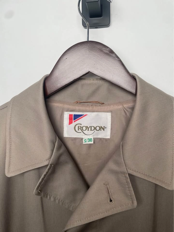 Vintage Croydon Wash & Wear Trench Coat / Raincoat - photo 4