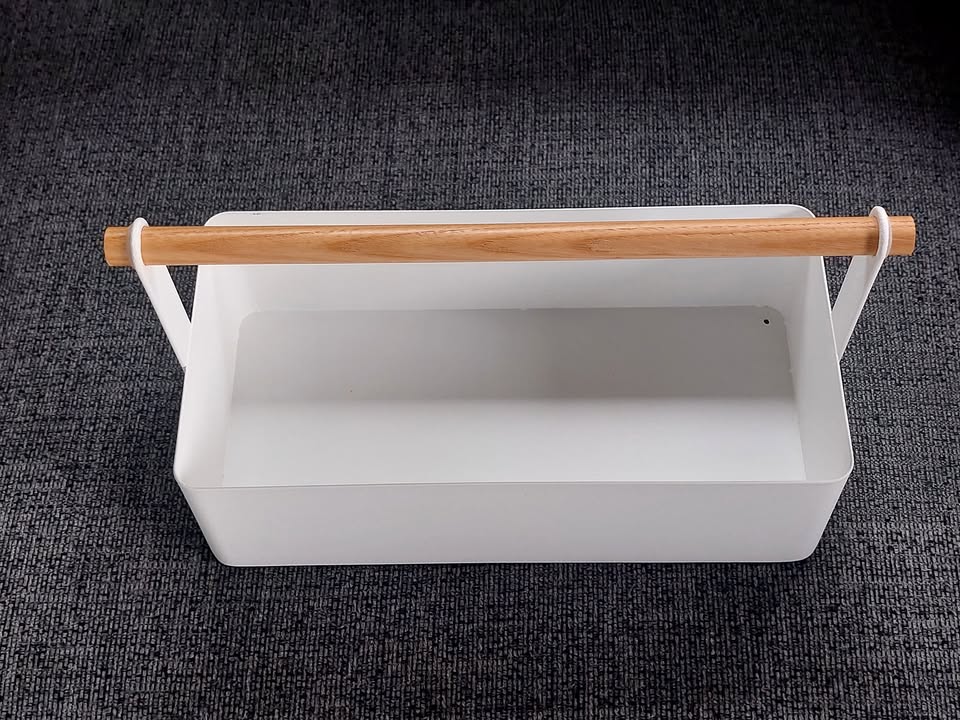 Tosca Large Tool Box, White (Yamazaki Home) - photo 3