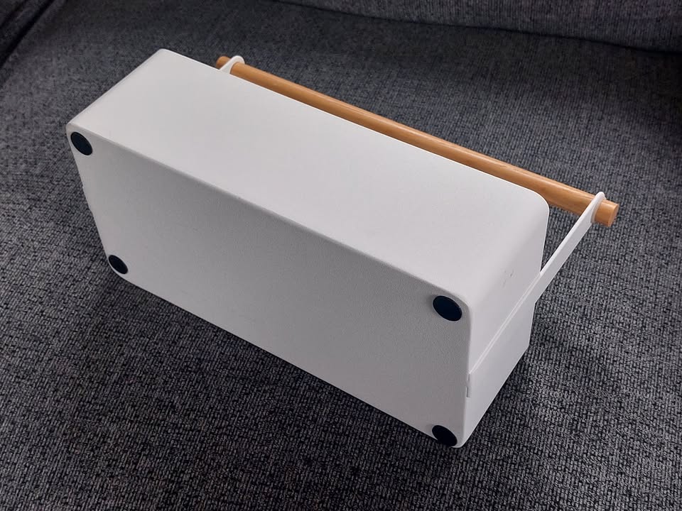 Tosca Large Tool Box, White (Yamazaki Home) - photo 5