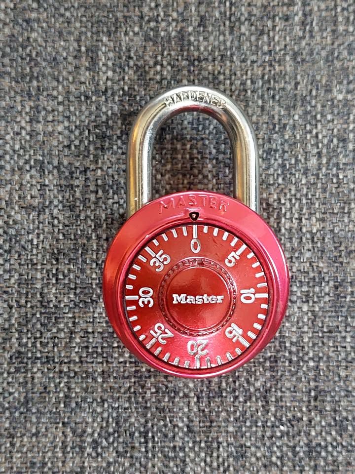 Master Combination Lock (Red ❤️🧡)