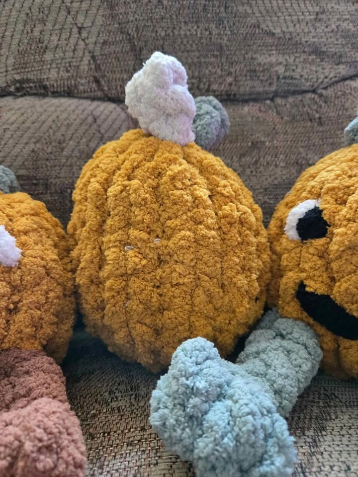 Chunky Knit Pumpkins and Pumpkin Buddies - photo 3