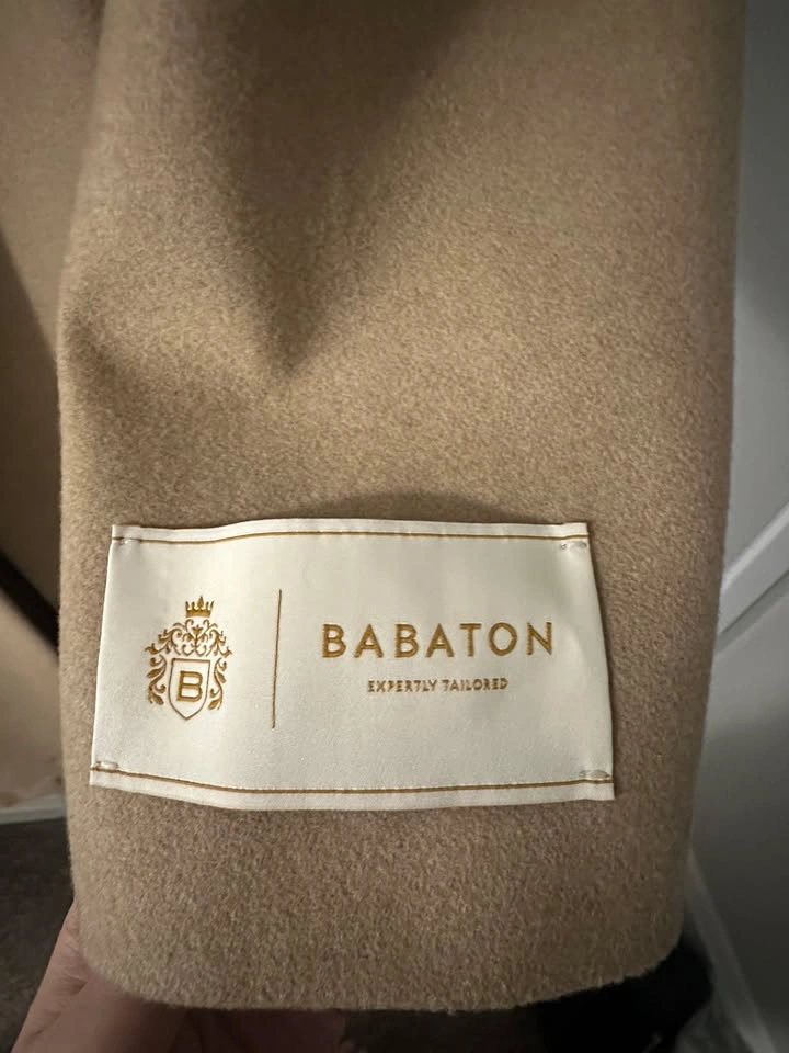 Babaton Wool Coat (Camel) - Size M - Worn Twice - photo 4