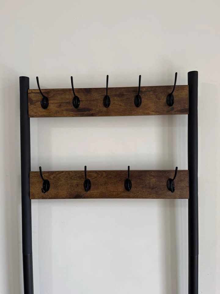 Shoe rack with coat hanger - photo 4
