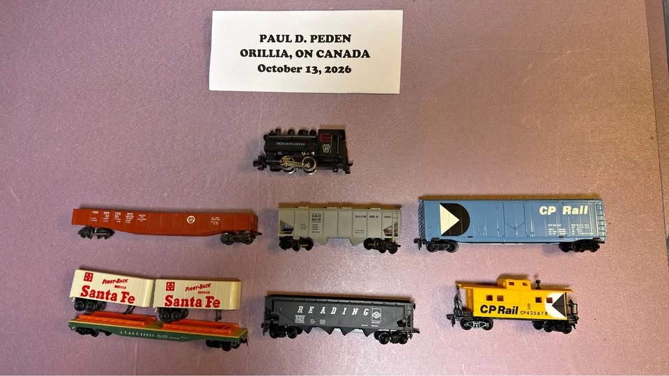 HO Scale Model Train Lot - Pennsylvania, CP Rail, Santa Fe, Read