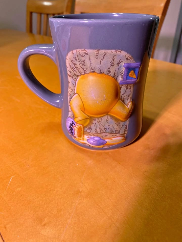 Disney Winnie The Pooh Green Ceramic Mug