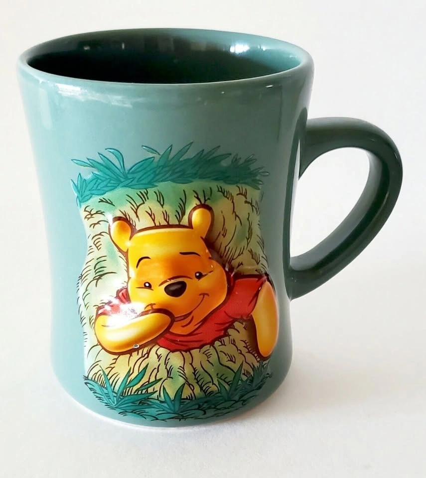 Disney Winnie The Pooh Green Ceramic Mug - photo 2