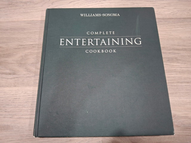 Williams-Sonoma Complete Entertaining Cookbook, 11" x 12"