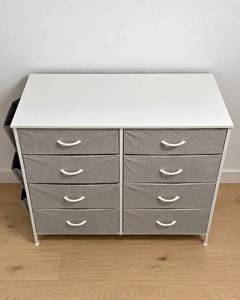 SONGMICS 8-Drawer Dresser with Side Pockets