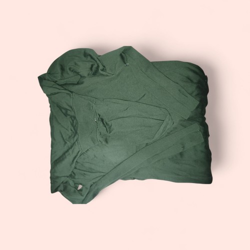COS Dark Green Long-Sleeve Knit Dress Size Small New with Tags - photo 3