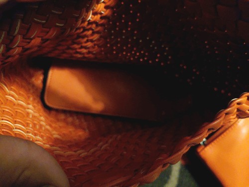 Woven Mini Hobo Bag in Orange BC Bags - photo 4
