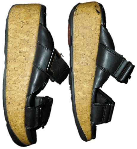 Fitflop Remi Adjustable Strap Mary Jane Cork Platform Wedge - photo 3