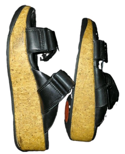 Fitflop Remi Adjustable Strap Mary Jane Cork Platform Wedge - photo 4