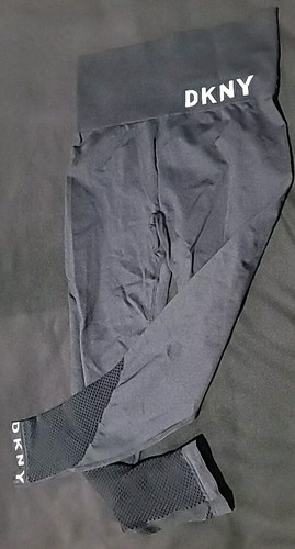 DKNY Sport Women's Black Elastic Leggings Extra Small NWT