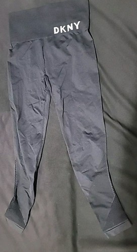 DKNY Sport Women's Black Elastic Leggings Extra Small NWT - photo 2