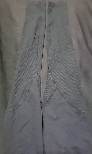 Years of Ours Black Ribbed High Waist Activewear Leggings S - photo 4
