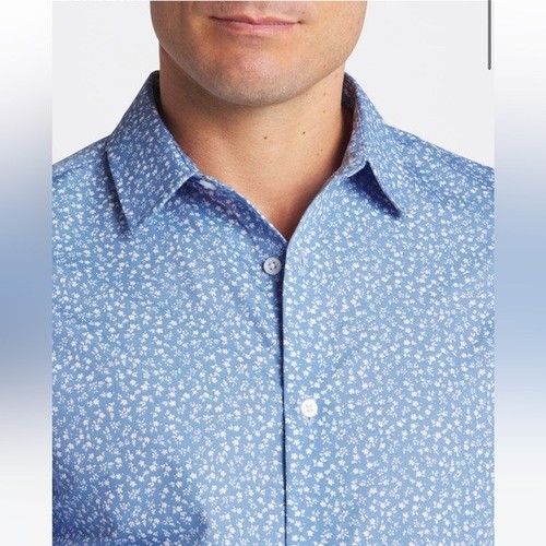Artefact Stitch Fix Dress Shirt Size Medium Blue New with Tags - photo 4