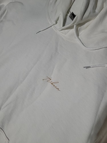 Gildan White Hoodie Sweatshirt Heavy Blend Pullover Womens Small - photo 2