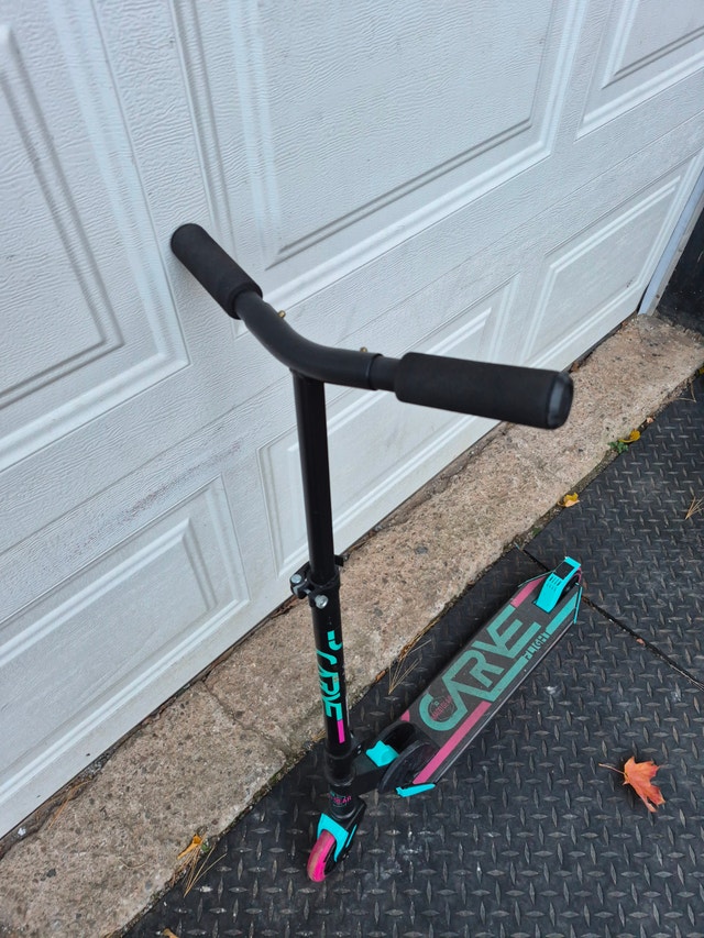 Youth Scooter Folding Aluminum Blue Purple - photo 2