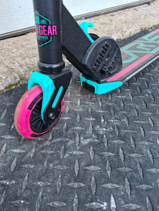 Youth Scooter Folding Aluminum Blue Purple - photo 4
