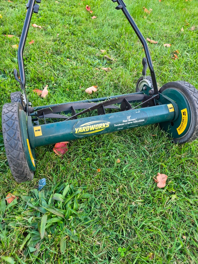 REEL mower 18'' adjustable yardworks green - photo 4