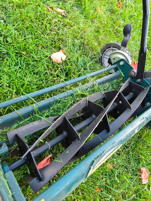 REEL mower 18'' adjustable yardworks green - photo 5