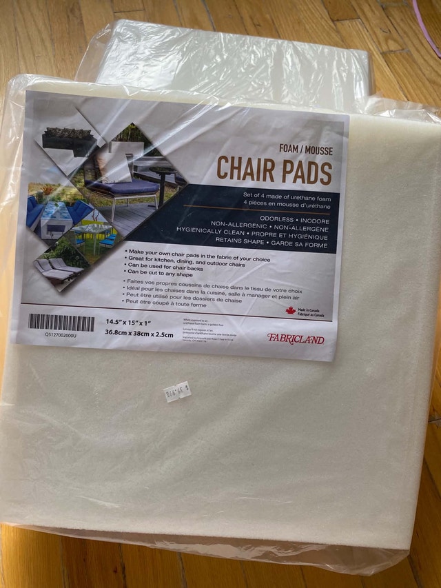 FOAM / MOUSSE Chair pads ( Made in Canada ) - photo 3