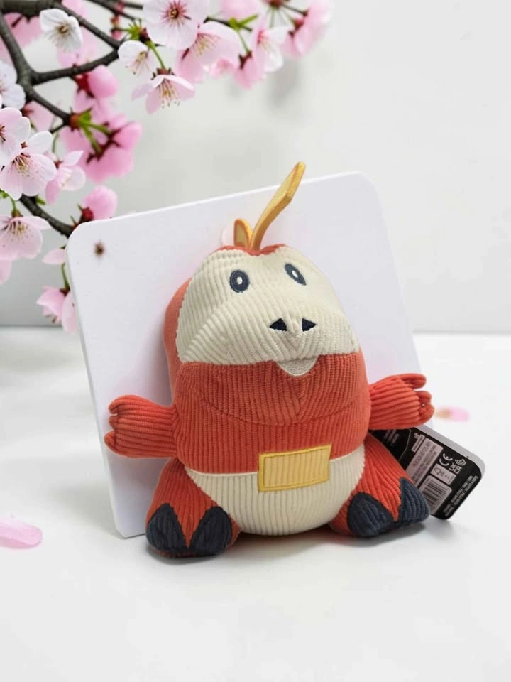 Pokemon 8" Corduroy Fuecoco Plush – Official Jazwares – New - photo 3