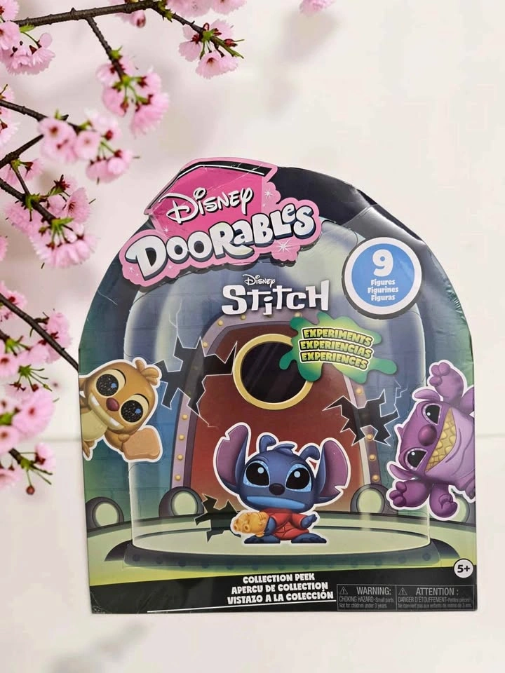Disney Doorables Stitch Experiments 9-Figure Collectible Set