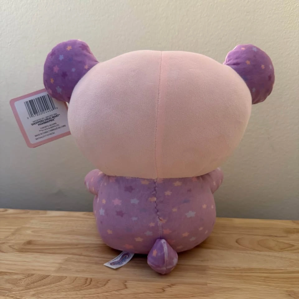 New Pink/Purple Panda Bear Plush - photo 3
