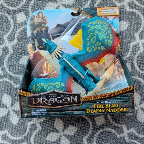 How to Train Your Dragon Battle Dragons FIRE BLAST DEADLY NADDER