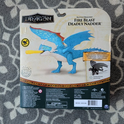 How to Train Your Dragon Battle Dragons FIRE BLAST DEADLY NADDER - photo 2